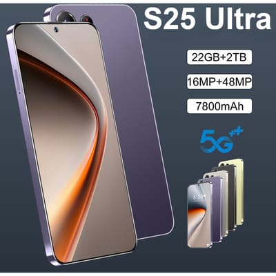 Smartphone S25 Ultra Origineel 7800mAh 5G Dual SIM 22GB+2TB Mobiele Telefoons 7,3 inch Globale Versie Android 15 Gezichtsherkenning Mobiele Telefoons