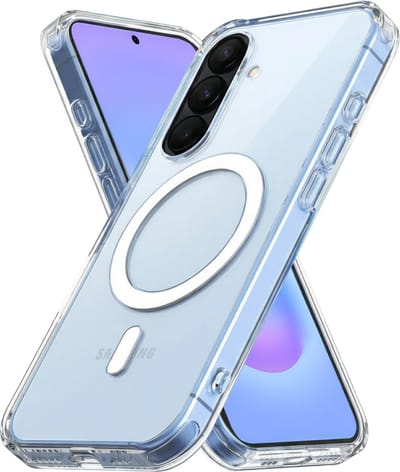 My Case Transparant Hoesje - Geschikt voor Samsung A57 - Geschikt voor MagSafe - Slank - Sterk - Shock proof