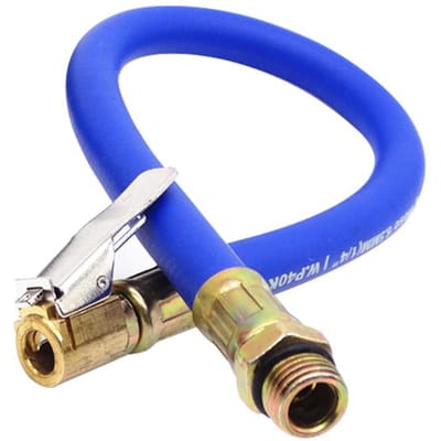 Bandenpomp Slang Bandenslang Draagbare Luchtcompressor Pijp Rubber Lucht Rubber Slang voor Auto Motorfiets Accessoires blauw