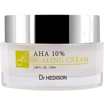 Dr. Hedison, Aha, AHA 10%, Peeling, Exfoliërende Crème, 50 ml