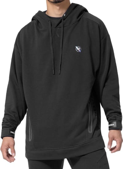 Hayabusa Athletic Heren Midweight Pullover Hoodie - Zwart - maat M