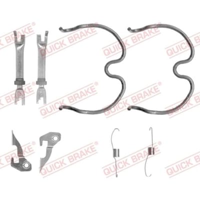 Toebehorenset, remschoenen QUICK BRAKE 105-0837S