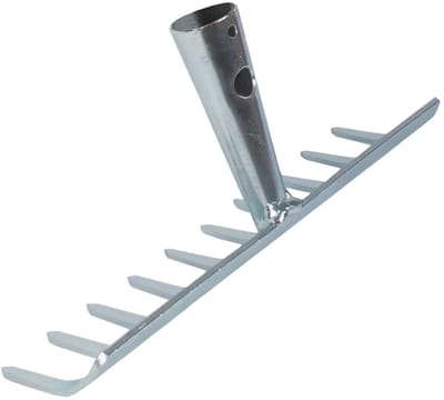 Talen Tools – Tuinhark – 10 tanden – Verzinkt – 25 cm – Zonder steel