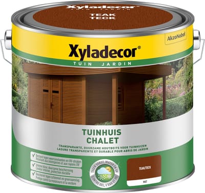 Xyladecor - Tuinhuis Wb - Teak - 2,5 L