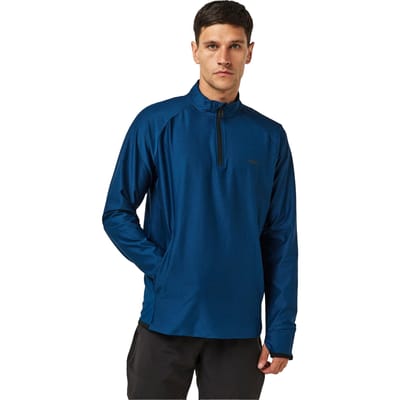 Boss Heren Regular Raglan Active Sweatshirt (Blauw)