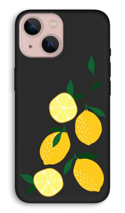 Case Company® - Hoesje geschikt voor iPhone 13 hoesje - You're my lemon - Biologisch Afbreekbaar Telefoonhoesje - Bescherming alle Kanten en Schermrand