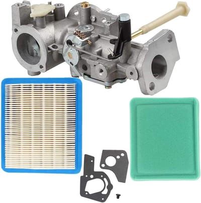 ByShane - Carburateur met voorfilterafdichting voor Briggs Stratton motoren - Compatibel met diverse modellen - Set van 12 stuks
