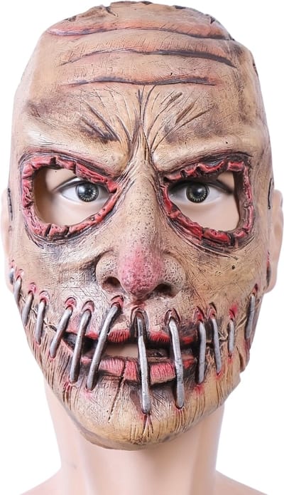 Nivard Halloween Masker - Volwassenen - Enge Maskers - Horror Masker - Man met Hechtingen