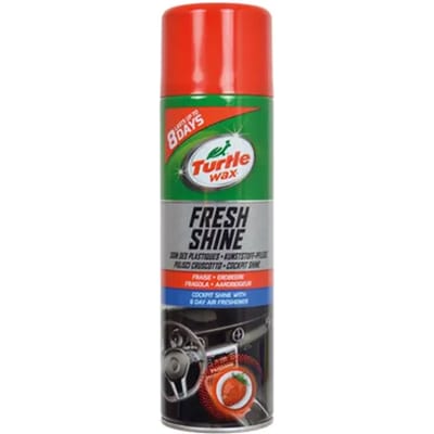 Turtle Wax GL Fresh Shine Strawberry – Voor alle kunststof interieur onderdelen - Reinigt, glanst en werkt antistatisch – Met aangename aardbeiengeur - 500ml
