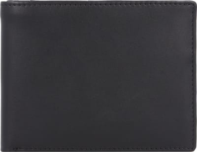 Esquire Frankfurt Portemonnee RFID-bescherming Leer 11 cm - Jongens - Horizontaal - schwarz