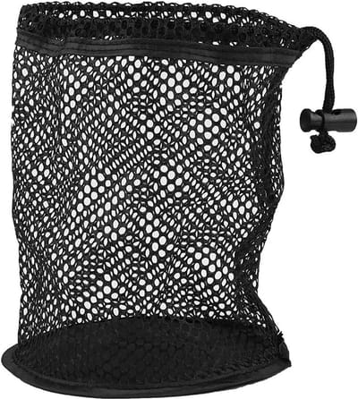 Golf Ballen Opbergzak met Mesh Stof, Nylon Golf Ballenhouder voor 50 Ballen en Accessoires
