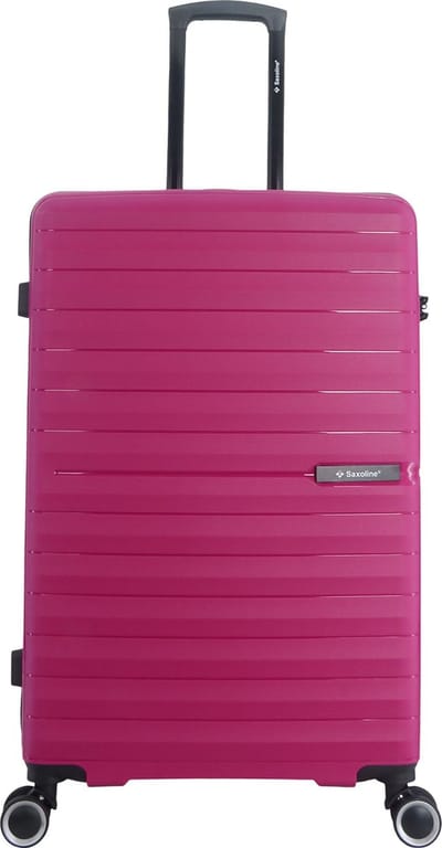 Saxoline – Fiesta | Harde Koffer / Valies /Reiskoffer – Large (95L) – Fuchsia - Fuchsia / Large