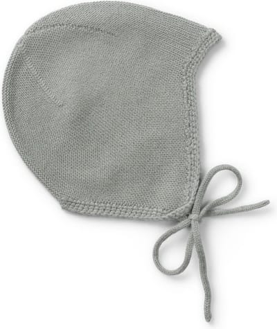 Elodie Babymuts met wol - Muts - Muts baby - 6-12 md - Mineral Green