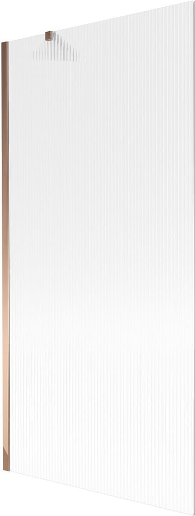Mexen Next badwand 1-delig 90 x 150 , strepen, roze goud - 895-090-000-00-09-60