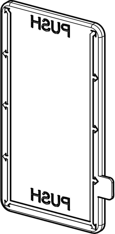 Afdekking Uitlaat - Reserveonderdeel Bouwvorm - Elektrische Distributie - Hoge Amperage Deksel - 118 x 69 cm - Grijs