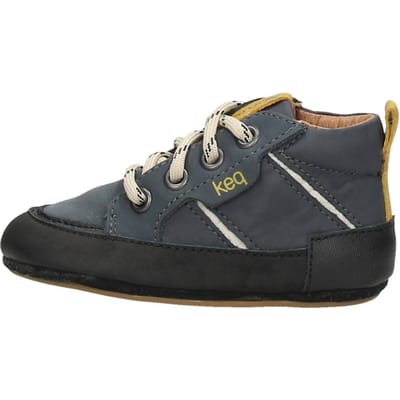 KEQ Jongens Baby schoentjes Jongens Baby schoentjes - Blauw - Maat 21