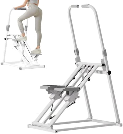 Jensaro Air Climber - Verticale Klimmer Stepper - Cardio Fitness - Thuisgebruik - Verstelbaar - Max 150 kg - Full Body Workout
