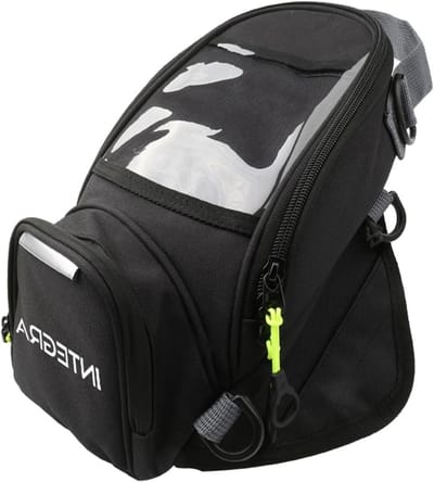 Motorfiets Tanktas - Accessoire Tas - Reizen Op Motor - Waterdichte Hoes - 16x32cm - Zwart