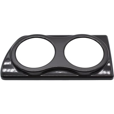 Air Vent Twin Gauge Pod Glanzend Zwart ABS Plastic Vervanging voor Vauxhall Astra H VXR MK5 zwart