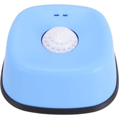 Hondenlikschaal Antislip Rolbal Vloeibare traktatie Langzame voederbak voor Kleine Middelgrote Grote Honden Blauw blauw