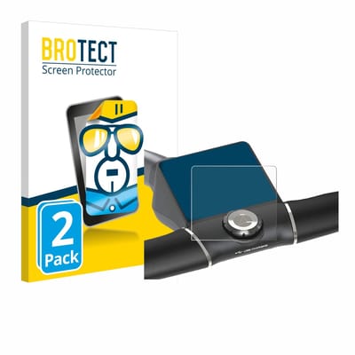 BROTECT - Screenprotector voor Motocaddy M5 GPS Electric Trolley - Folie Beschermfolie transparant 2 Stuks