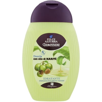 Gel douche doccia olio karite 250ml - felce azzurra