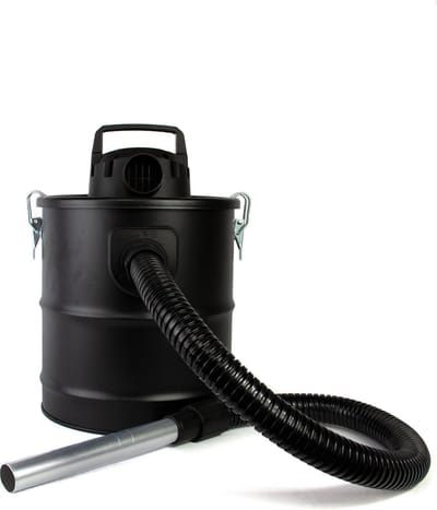 Stenda asstofzuiger - Limpar Basic 800 watt - Ashcleaner - Mat zwart - BBQ - Open Haard - Pelletkachel - Hepa filter - 3,5 mtr kabel