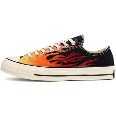 Converse Chuck 70 Bas 'Imprimé Flamme d'Archive' 38 black
