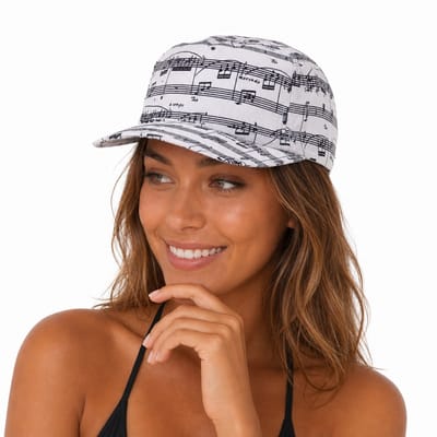 Baseball cap bladmuziek