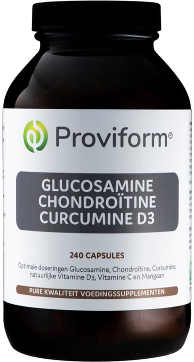 Proviform Glucosamine chondroitine curcuma D3 240 Capsules