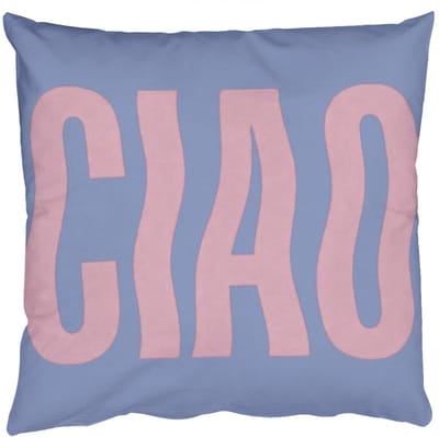 Sierkussens - Kussentjes Woonkamer - 50x50 cm - Ciao - Roze - Blauw - Golvend