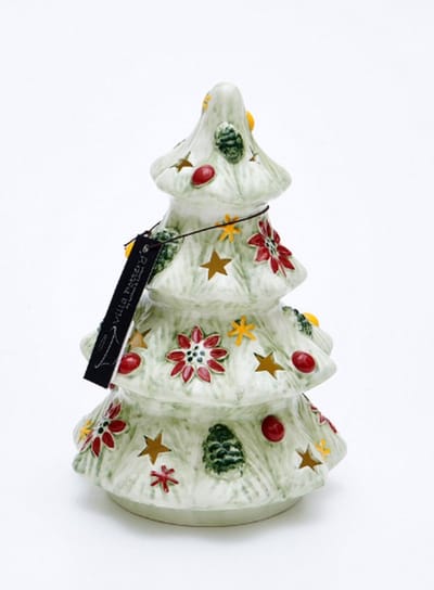 Kerstboom - Kerstdecoratie - Porselein - Decoratie - Kerst - Kerstsfeer - Winterdecoratie - Christmas - Kerstcadeau - Sinterklaascadeau - 5 December - Ledlicht - Ledlamp - Christmas tree 1_3 A