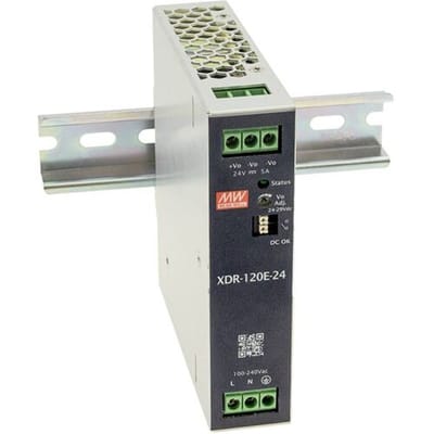 MW Mean Well MEAN WELL XDR-120E-12 DIN-rail netvoeding 12 V 10 A 120 W Inhoud 1 stuk(s)