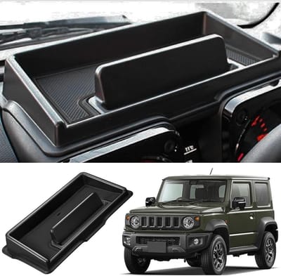 Dailygoods- Dashboardopbergbox Hoogwaardige ABS - Auto Organizer - Telefoonhouder - Waterdicht - Antislip - Geschikt voor S-Uzuki Jimny 2019/2020