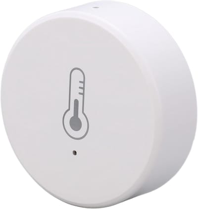 Temperatuur Vochtigheid Sensor - Hygrometer Thermometer - Slim Thuis Bewaken - Wifi Remote Surveilling - 30 Dagen Data - Wit