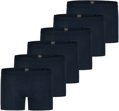 Schiesser Jongens shorts / pants 6 pack Teens Boys 95/5 Organic Cotton