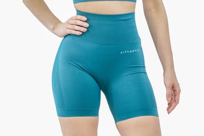 Fittastic Sportswear Shorts Hot Green (Beschikbaar in verschillende maten)