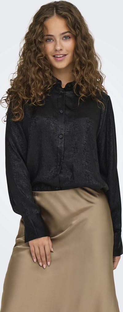 ONLY - ONLLIDA L/S LOOSE SHIRT PTM - Dames - Blouses