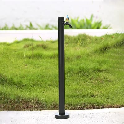 Tuinkraan op voet - Irritatiezuil Buiten - Efficiënte Watergift - Vorstbescherming - 60 of 95 cm - Metaal
