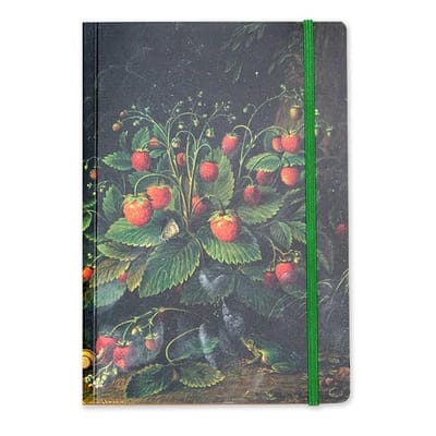 Softcover Notitieboekje A5 , Schlesinger, Aardbeien