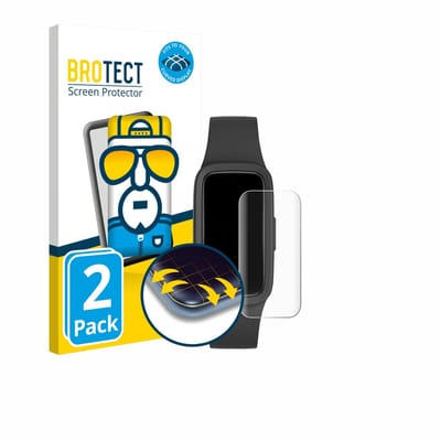 BROTECT - Screenprotector voor Biggerfive Vigor 3 - Folie Beschermfolie transparant volledig dekking - 2 Stuks