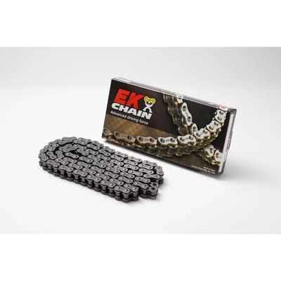 Chaîne motorijdoordrijving Qx-Ring met klinkverbinding EK Chain 530 SRX2