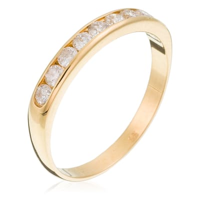 Orphelia RD-33078/61 - Ring - geelgoudkleurige 18 Karaat - Diamant 0.50 ct