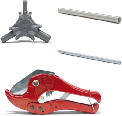Montagegereedschap Set - Buizen Verwerken - Leidingen Installeren - Professionele Kwaliteit - 26 x 3 mm - Zilver
