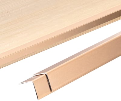 Dailygoods- Wandhoekbeschermers 90 cm - Set van 3 - Zelfklevend - Aluminiumlegering - Hoekbescherming - Duurzaam en waterdicht