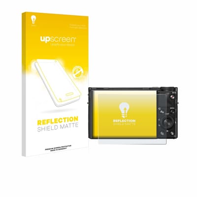upscreen - Screenprotector voor Sony Cyber-Shot DSC-RX100 VIIA - Folie Beschermfolie anti glare matte