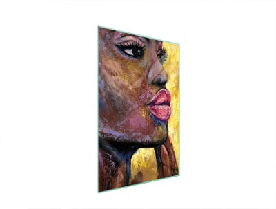 TMK ArtDeko - Snijplank - 35x52 cm - Glas - Vrouw Motief