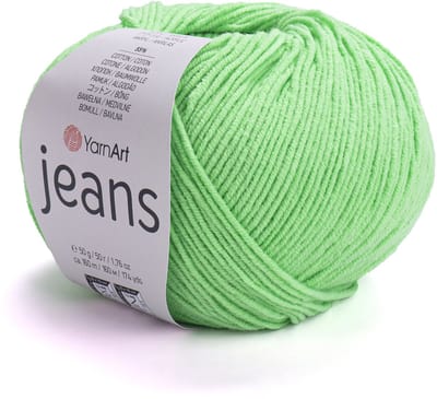 YarnArt Jeans – Katoenmix Breigaren – 50g – 160m – 55% Katoen / 45% Acryl – Voor Amigurumi & Kleding - Kleur 60