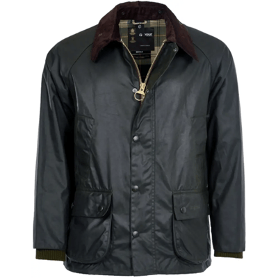 Barbour Bedale Wax Jas Donkergroen - Maat 50 - Heren - Wax jassen
