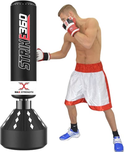 Vrijstaande Bokszak van 6FT - Ideaal voor Kickboksen en MMA Training met Sterke Zuigbasis